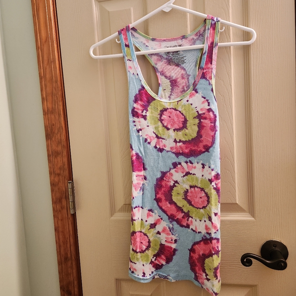 TIE DYE Tank Top Sz L